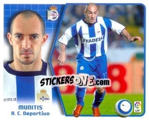 Sticker Munitis - Liga Spagnola 2005-2006 n. 192 - Colecciones ESTE