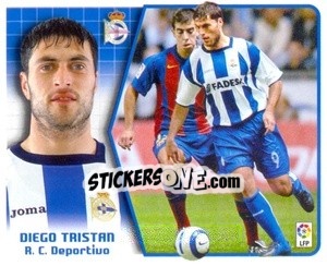Sticker Diego Tristán - Liga Spagnola 2005-2006 - Colecciones ESTE