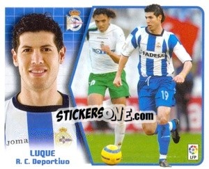 Cromo Luque - Liga Spagnola 2005-2006 - Colecciones ESTE