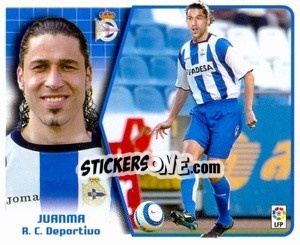 Cromo Juanma - Liga Spagnola 2005-2006 - Colecciones ESTE