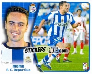 Cromo Momo - Liga Spagnola 2005-2006 n. 197 - Colecciones ESTE