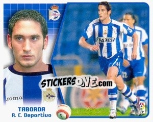 Cromo Taborda - Liga Spagnola 2005-2006 - Colecciones ESTE