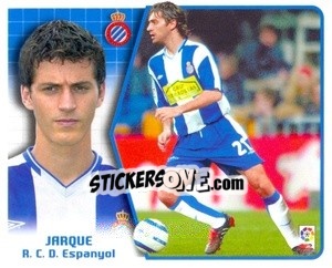 Sticker Jarque - Liga Spagnola 2005-2006 n. 203 - Colecciones ESTE