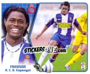 Sticker Fredson - Liga Spagnola 2005-2006 n. 210 - Colecciones ESTE