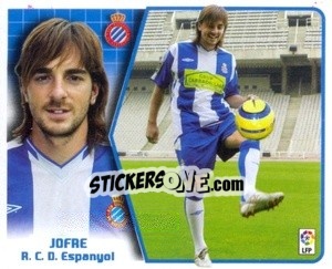Sticker Jofre - Liga Spagnola 2005-2006 - Colecciones ESTE