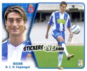 Cromo Riera - Liga Spagnola 2005-2006 - Colecciones ESTE