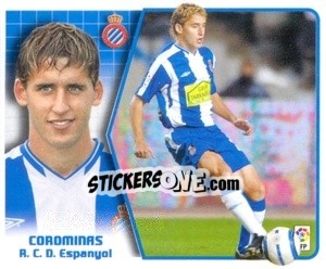 Sticker Corominas - Liga Spagnola 2005-2006 - Colecciones ESTE