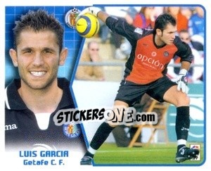 Sticker Luis Garcia - Liga Spagnola 2005-2006 - Colecciones ESTE
