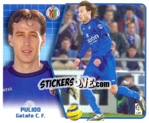 Sticker Pulido - Liga Spagnola 2005-2006 - Colecciones ESTE