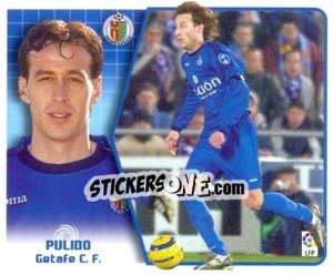 Sticker Pulido - Liga Spagnola 2005-2006 n. 223 - Colecciones ESTE