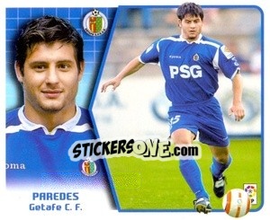Sticker Paredes - Liga Spagnola 2005-2006 - Colecciones ESTE