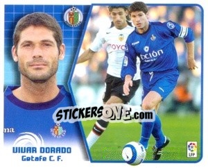 Cromo Vivar Dorado - Liga Spagnola 2005-2006 - Colecciones ESTE