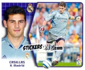 Sticker Casillas - Liga Spagnola 2005-2006 - Colecciones ESTE