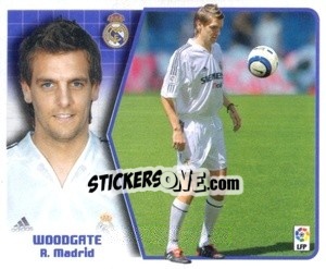 Sticker Woodgate - Liga Spagnola 2005-2006 - Colecciones ESTE