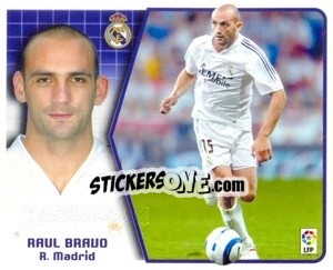 Cromo Raúl Bravo - Liga Spagnola 2005-2006 n. 254 - Colecciones ESTE