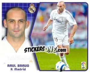 Figurina Raúl Bravo - Liga Spagnola 2005-2006 - Colecciones ESTE