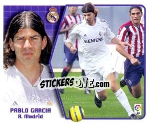 Cromo Pablo García - Liga Spagnola 2005-2006 n. 259 - Colecciones ESTE