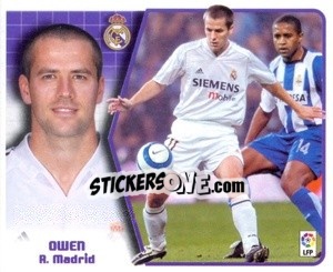Sticker Owen baja - Liga Spagnola 2005-2006 n. 262 - Colecciones ESTE