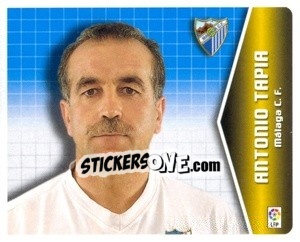 Sticker Antonio Tapia (Entrenador) - Liga Spagnola 2005-2006 n. 266 - Colecciones ESTE