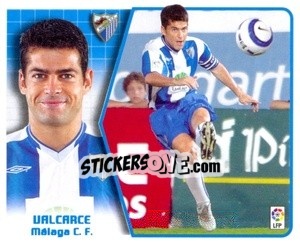 Cromo Valcarce - Liga Spagnola 2005-2006 - Colecciones ESTE