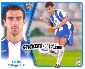 Cromo Litos - Liga Spagnola 2005-2006 - Colecciones ESTE