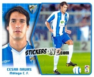 Sticker César Navas - Liga Spagnola 2005-2006 - Colecciones ESTE