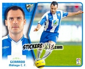 Sticker Gerardo - Liga Spagnola 2005-2006 n. 274 - Colecciones ESTE