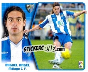 Sticker Miguel Ángel - Liga Spagnola 2005-2006 - Colecciones ESTE