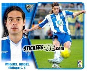 Sticker Miguel Ángel - Liga Spagnola 2005-2006 n. 275 - Colecciones ESTE