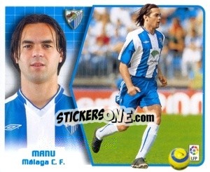 Cromo Manu - Liga Spagnola 2005-2006 - Colecciones ESTE