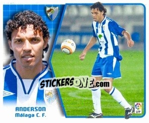 Sticker Anderson Coloca - Liga Spagnola 2005-2006 n. 281 - Colecciones ESTE