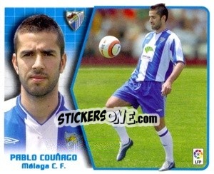 Sticker Pablo Couñago - Liga Spagnola 2005-2006 n. 286 - Colecciones ESTE