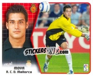 Cromo Moyà - Liga Spagnola 2005-2006 - Colecciones ESTE