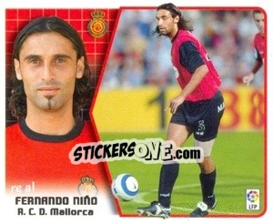 Sticker Fernando Niño - Liga Spagnola 2005-2006 - Colecciones ESTE