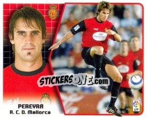 Sticker Pereyra - Liga Spagnola 2005-2006 - Colecciones ESTE