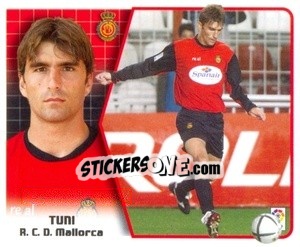 Cromo Tuni - Liga Spagnola 2005-2006 - Colecciones ESTE