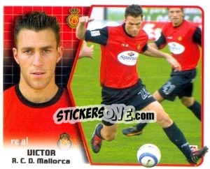Sticker Víctor - Liga Spagnola 2005-2006 n. 304 - Colecciones ESTE