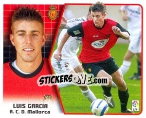 Sticker Luis Garcia - Liga Spagnola 2005-2006 n. 306 - Colecciones ESTE