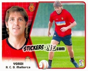 Cromo Yordi - Liga Spagnola 2005-2006 - Colecciones ESTE