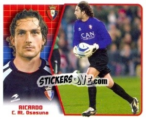 Sticker Ricardo - Liga Spagnola 2005-2006 n. 313 - Colecciones ESTE