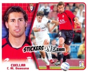 Cromo Cuéllar - Liga Spagnola 2005-2006 - Colecciones ESTE