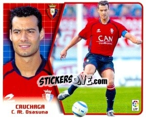 Cromo Cruchaga - Liga Spagnola 2005-2006 - Colecciones ESTE