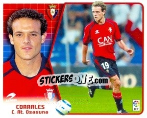 Sticker Corrales - Liga Spagnola 2005-2006 n. 319 - Colecciones ESTE