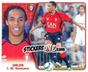 Sticker Valdo - Liga Spagnola 2005-2006 - Colecciones ESTE