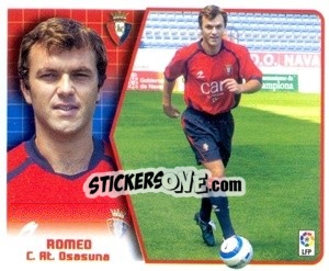 Sticker Romeo - Liga Spagnola 2005-2006 - Colecciones ESTE