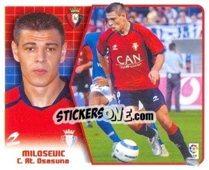 Sticker Milosevic - Liga Spagnola 2005-2006 n. 331 - Colecciones ESTE