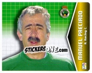 Sticker Manolo Preciado - Liga Spagnola 2005-2006 n. 335 - Colecciones ESTE