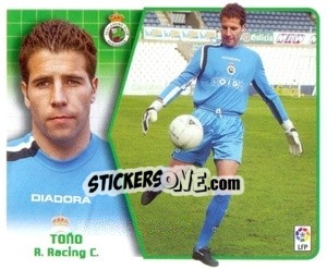 Cromo Toño - Liga Spagnola 2005-2006 - Colecciones ESTE