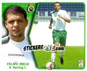 Sticker Felipe Melo - Liga Spagnola 2005-2006 n. 349 - Colecciones ESTE