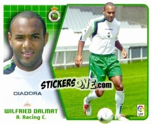 Sticker Wilfried Dalmat - Liga Spagnola 2005-2006 n. 350 - Colecciones ESTE